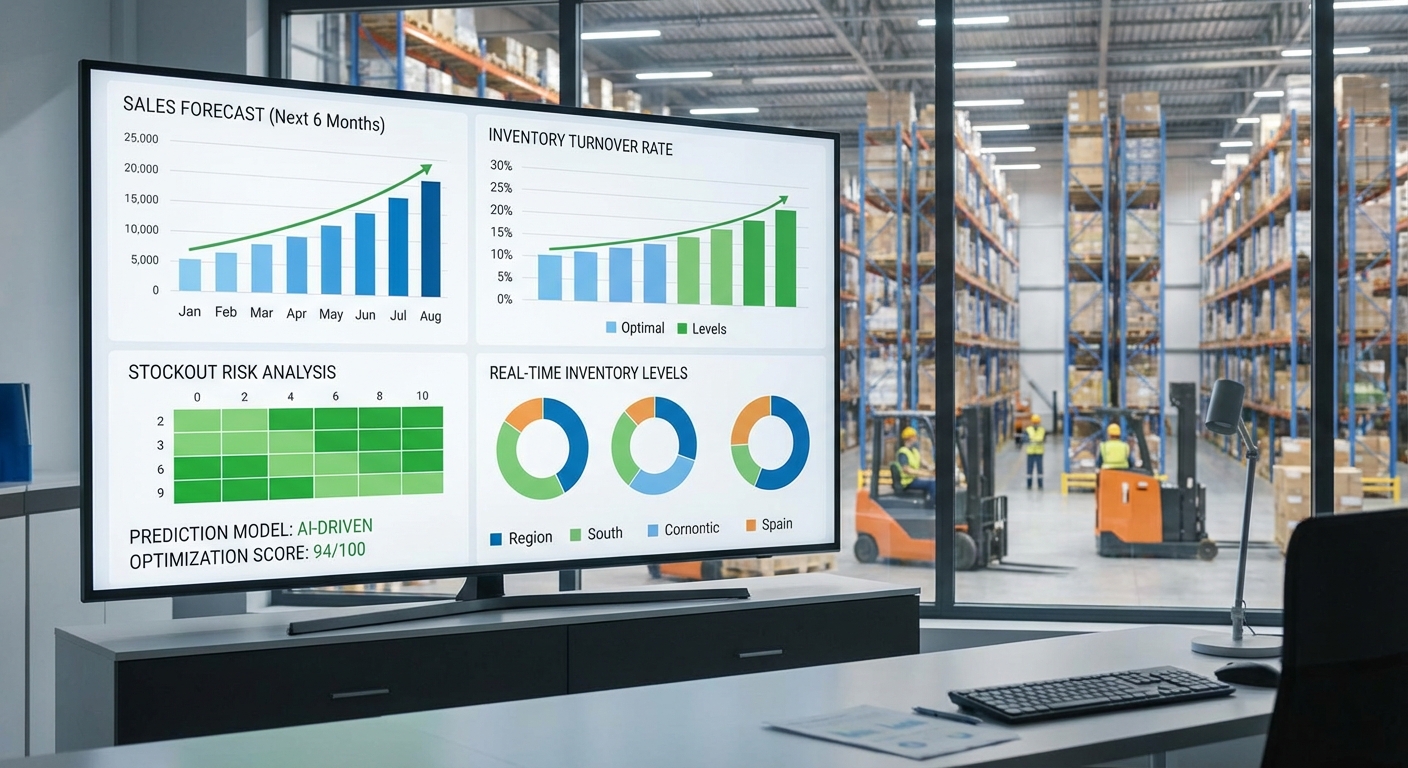 販売予測・在庫最適化システム